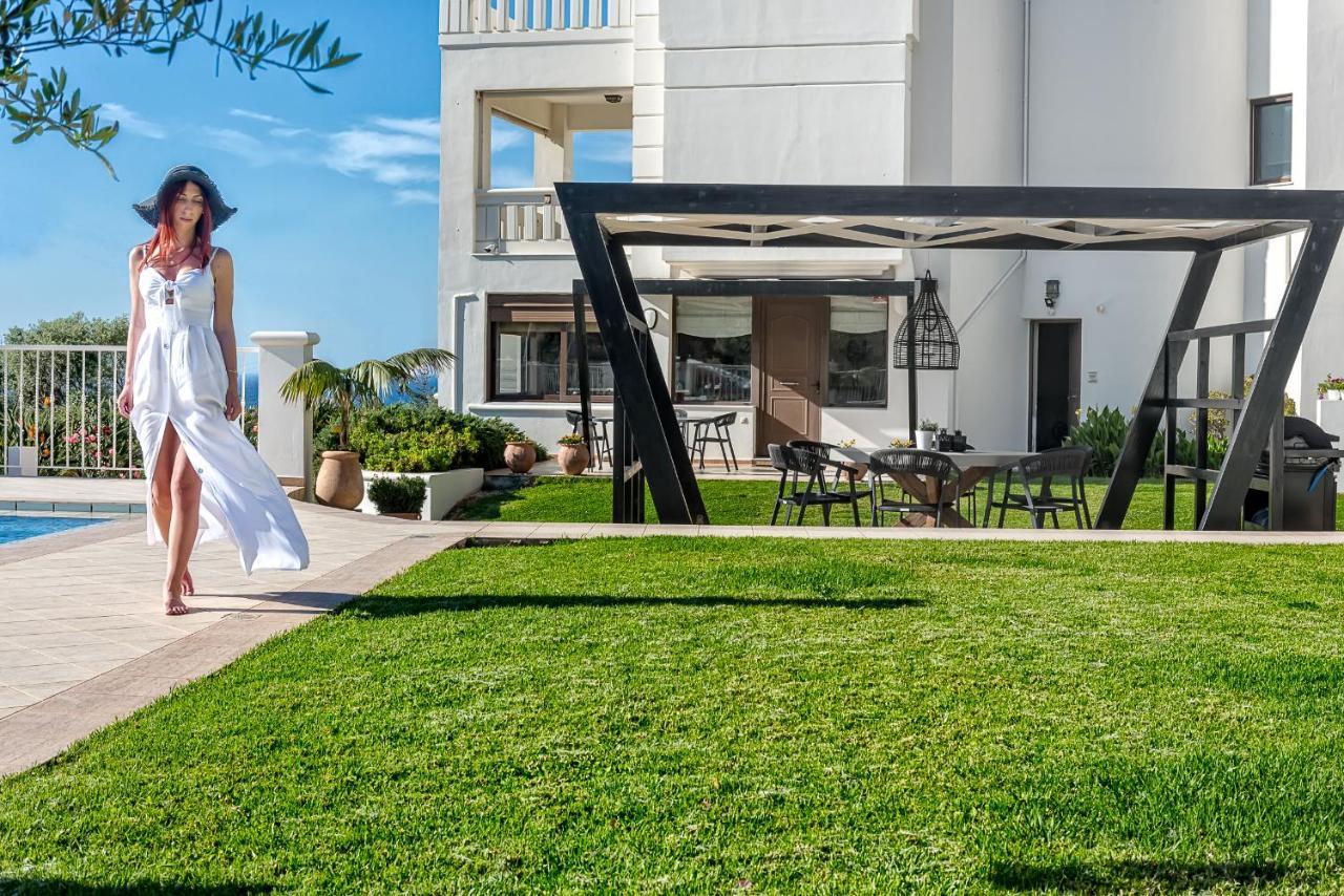 Platanés Cretan Blu Plataniasヴィラ エクステリア 写真